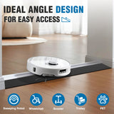 Nilight 0.4Inch Rise Threshold Ramp for Doorways, 39.4Inch Wide Low Profile Cuttable Rubber Access Door Ramp for Doorway, Curb, Home Steps, Bathroom, view 2