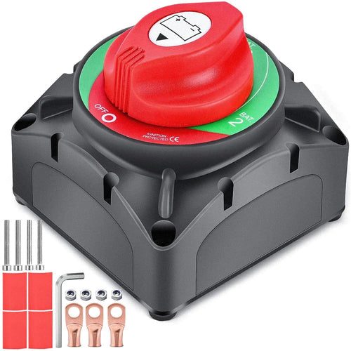 Nilight 1-2-Both-Off Battery Disconnect Switch kits