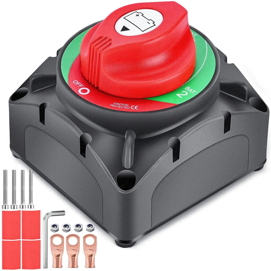 Nilight 1-2-Both-Off Battery Disconnect Switch kits