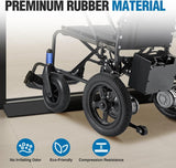 Nilight 1.2 Inch Rise Threshold Ramp for Doorways, 39.4 Inch Wide Low Profile Cuttable Rubber Wheelchair Access Door Ramp for Doorway, Curb, Home Steps, Bathroom, view 4