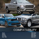Nilight 1.5inch (38mm) Wheel Spacers 4Pcs For 2002 2003 2004 2005 2006 2007 2008 2009 2010 Dodge Ram 1500 Durango Dakota | 5x139.7 | 77.8 Hub Bore | 9/16-18 Studs, view 6