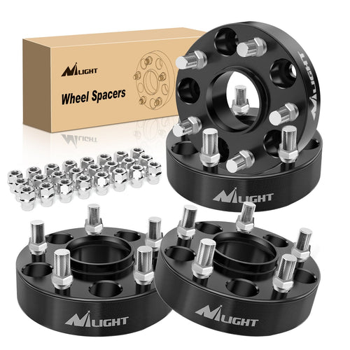 Nilight 1.5inch (38mm) Wheel Spacers 4Pcs For 2011 2012 2013 2014 2015 2016 2017 2018 2019 2020 2021 2022 Jeep Grand Cherokee 2018 2019 2020 2021 2022 Wrangler JL/JLU 2019-2022 Gladiator JT 2011-2022 Durango | 5x127 | 71.5 Hub Bore | 14x1.5 Studs