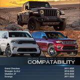 Nilight 1.5inch (38mm) Wheel Spacers 4Pcs For 2011 2012 2013 2014 2015 2016 2017 2018 2019 2020 2021 2022 Jeep Grand Cherokee 2018 2019 2020 2021 2022 Wrangler JL/JLU 2019-2022 Gladiator JT 2011-2022 Durango | 5x127 | 71.5 Hub Bore | 14x1.5 Studs, view 6