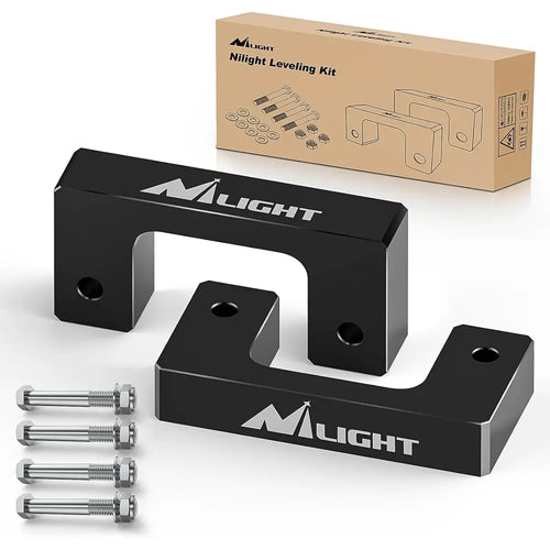 Nilight 1.5 Inch Front Leveling Kit for 2007 2008 2009 2010 2011 2012 2013 2014 2015 2016 2017 2018 2019 2020 2021 2022 2023 Chevy Avalanche Silverado Suburban 1500 Tahoe Sierra Yukon XL1500
