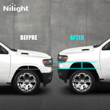 Nilight 1.5inch Rear Leveling Kit for 2009-2023 Ram 1500 2018 2019 2020 2021 2022 2023/2000-2020 Tahoe Suburban Yukon 1500/2002-2013 Avalanche 1500 2WD 4WD Rear Raise Suspension Strut Spacers, view 5