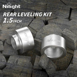 Nilight 1.5inch Rear Leveling Kit for 2009-2023 Ram 1500 2018 2019 2020 2021 2022 2023/2000-2020 Tahoe Suburban Yukon 1500/2002-2013 Avalanche 1500 2WD 4WD Rear Raise Suspension Strut Spacers, view 6