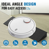 Nilight 1.6Inch Rise Threshold Ramp for Doorways, 19.7Inch Wide Low Profile Rubber Smooth Access Door Ramp for Doorway, Curb, Home Steps, Bathroom, view 3
