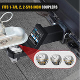Nilight 1-7/8 Inch, 2 Inch and 2-5/16 Inch Diameter Chrome Trailer Hitch Ball, Maximum Load Capacity Up to 8,000 lbs, 1- Inch Shank Universal Fit Gray, view 6