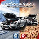 Nilight 1 Gauge 30 Feet Heavy Duty Jumper Cables 900 Amp Booster Battery Cables with Permanent Installation kit and Quick Connect Plug Includes Carrying Bag for 12V & 24V Cars SUVs and Trucks, view 6