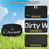 Nilight 1 Pack RV Sewer Hose Storage Bag, Waterproof Black Bag with Dual Zipper Closure Handle Straps RV Storage & Organization for Sewer Fresh Water Hoses Electrical Cords Camper Tools Accessories, view 4