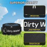 Nilight 1 Pack RV Sewer Hose Storage Bag, Waterproof Utility Bag with Visible Cover Dual Zipper Closure RV Storage & Organization for Sewer Fresh Water Hoses Electrical Cords Camper Tools Accessories, view 4