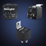 Nilight 10 Pack SPDT Electrical Relays 12V 30/40 Amp 5-Pin Switch for Automotive Truck Marine Boat, view 3