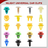 Nilight 1001 Pcs Universal Car Clips Mixed Auto Bumper Fender Trim Door Panel Shield Engine Cover Retainer Rivet Push Clips for GM Ford Chrysler Toyota Lexus Honda Acura Dodge Jeep, view 2