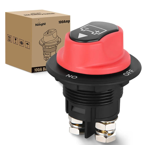 Nilight 100A ON/OFF Disconnetc Battery Switch