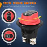 Nilight 100A ON/OFF Disconnetc Battery Switch, view 2