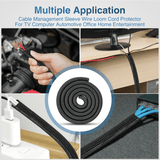 Nilight 10ft-1/2inch Cable Management Sleeves, view 6