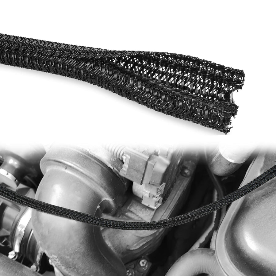 Nilight 10ft-1/4inch Cable Management Sleeves
