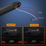 Nilight 10 Inch 15 LEDs Red Trailer Light Bar (Pair), view 4