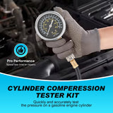 Nilight 11 PCS Engine Compression Tester Kit with Spark Plug, view 2