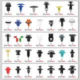 Nilight 1125Pcs Car Push Retainer Clips Auto Fasteners Kit Included 34 Most Popular Sizes Nylon Bumper Fender Rivets with 5 Fasteners Remover 10 Cable Ties for Toyota GM Ford Honda Chevy, view 4