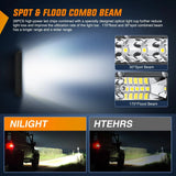Nilight 11 Inch 78W 26LED Single Row Ultra-Slim Spot Flood LED Light Bars, view 4