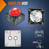 Nilight 12-48V Battery Power Switch, view 4
