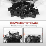 Nilight 120 PcsCar Bumper Retainer Clips Bumper Fender Liner Kit for Lexus Toyota 4Runner Tacoma RAV4 Scion 75495-35010 75397-35010 90189-06065 90189-06013 with 1 Fastener Remover, view 5