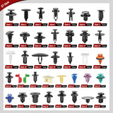 Nilight 1295Pcs Car Push Retainer Clips Auto Fasteners Kit-37 Sizes Nylon Bumper Fender Rivets with 5 Fasteners Remover 10 Cable Ties for Toyota GM Ford Honda Chevy BMW Benz Audi Nissan, view 3