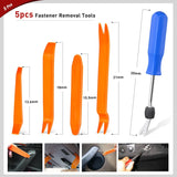 Nilight 1295Pcs Car Push Retainer Clips Auto Fasteners Kit-37 Sizes Nylon Bumper Fender Rivets with 5 Fasteners Remover 10 Cable Ties for Toyota GM Ford Honda Chevy BMW Benz Audi Nissan, view 4