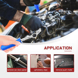 Nilight 1295Pcs Car Push Retainer Clips Auto Fasteners Kit-37 Sizes Nylon Bumper Fender Rivets with 5 Fasteners Remover 10 Cable Ties for Toyota GM Ford Honda Chevy BMW Benz Audi Nissan, view 6