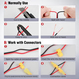 Nilight 12AWG 100FT Copper Clad Aluminum Wire 12/2 Gauge Red Black CCA Electrical Cable 2 Conductor Parallel 12V 24V DC Flexible Extension Cords, view 5