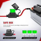 Nilight 12AWG DT Connector 12V On Off Switch Wiring Harness Kit 1 Lead, view 4