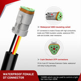Nilight 12AWG DT Connector 12V On Off Switch Wiring Harness Kit 1 Lead, view 5