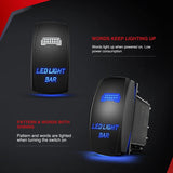 Nilight 12AWG Wire Harness Kit 2 Leads W/ 12V 5Pin Switch | 3 Fuses | 4 Spade Connectors, view 2