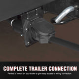 Nilight 12Feet 7way Heavy Duty 7 Pin Plug Inline Trailer Cord, view 6