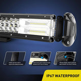 Nilight 12 Inch 180W 18000LM Triple Row Spot/Flood LED Light Bar (Pair), view 4