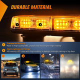 Nilight 12 Inch 48 Leds Roof Top Amber Emergency Strobe Light 2PCS, view 2