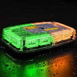 Nilight 12 Inch 48 Leds Roof Top Green Amber Emergency Strobe Light, view 6
