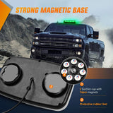 Nilight 12 Inch 48 Leds Roof Top Green Emergency Strobe Light, view 3