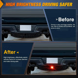 Nilight 12LED Brake Light Trailer Hitch Cover, view 4