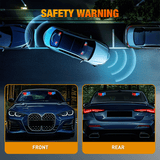 Nilight 12LED Emergency Strobe Traffic Advisor Light Bar 2 in 1 Red Blue Dash Warning Safety Flashing Lights Front/Rear Windshield Construction Lights for Trucks Cars Plow Police Firefighter Vehicles, view 3