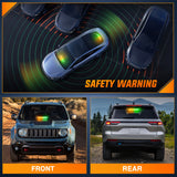Nilight 12LED Traffic Advisor Strobe Light Bar Amber Green Emergency Warning Hazard Safety Dash Front/Rear Windshield Flashing Lights for Cars Trucks Police Firefighter Plow Construction Vehicles, view 4