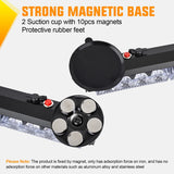 Nilight 12LED Wireless Emergency Strobe Light Red White 14 Inch Magnetic Mount Mini Light Bar 12V Rooftop Powered Hazard Warning Flashing Lights for Car Truck Trailer Snow Plow Construction Vehicles, view 6