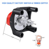Nilight 2Pcs 12V-48V DC Battery Disconnect Switch, view 4