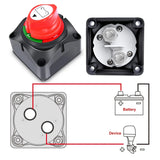 Nilight 2Pcs 12V-48V DC Battery Disconnect Switch, view 5