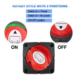 Nilight 12V-48V DC Battery Disconnect Switch, view 2