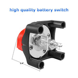 Nilight 12V-48V DC Battery Disconnect Switch, view 3