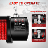 Nilight 13500 lb ATV/UTV Electric Winch Kit With Synthetic Winch Rope, view 5
