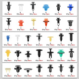 Nilight 1390Pcs Car Push Retainer Clips Auto Fasteners Kit Included 33 Most Popular Sizes Nylon Bumper Fender Rivets with 1 Fasteners Remover 10 Cable Ties for Toyota GM Ford Honda Chevy, view 4