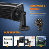 Nilight 13.5 Inch 288W Triple Row 96LEDs Spot Flood LED Light Bar, view 6